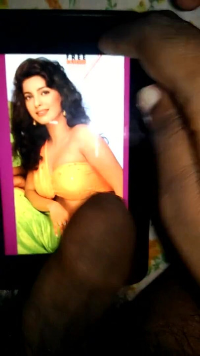 Must-see moment from "Bollywood Milf Juhi Chawla Thick CUM Tribute"