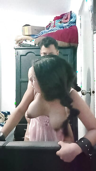 Fudendo peituda estudante rica, bunda grande amava que eu a comi na bunda