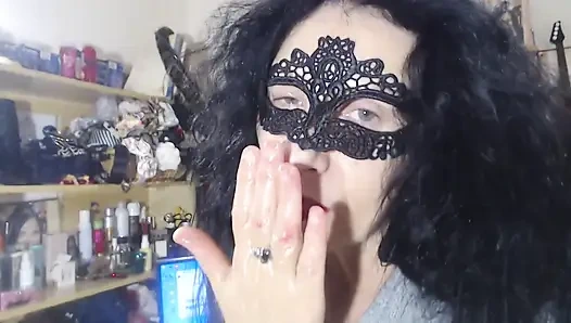 Doggy Style While You Put a Vibrator in Your Ass and Pussy in Pantyhose