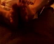 Mike Da'Vinci  Gets a White Girl Foot Job