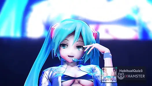 mmd r18 Miku GimmeXGimme vrchat fap hero anal sex game 3d hentai ahegao cosplay public sex