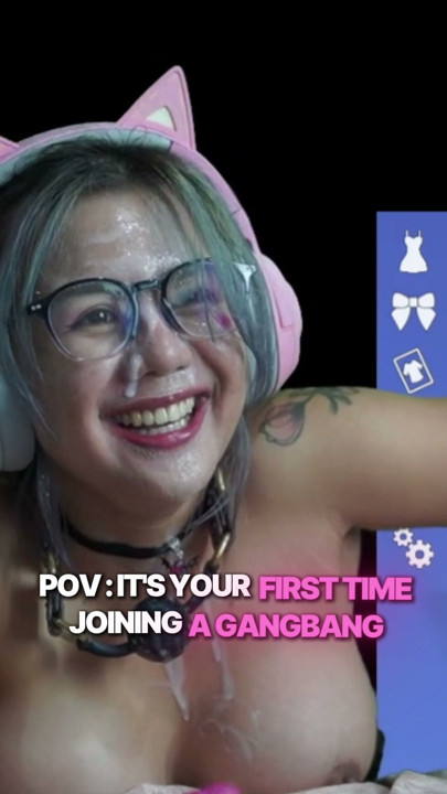 POV: It’s your first time joing gangbang
