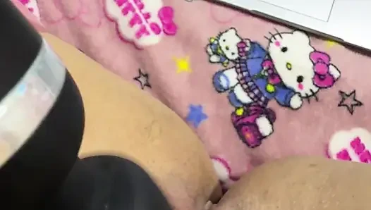 Very hot mom masturbates very delicious until she cums