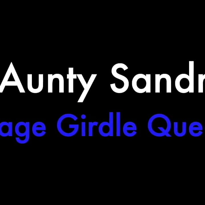 Aunty Sandra in Classic Vintage Lingerie. Vgq 70