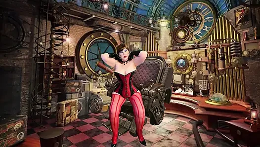 Granny BIjou: Steampunk'd Brothel Bunny Fuck Slut 92925CAMS146M