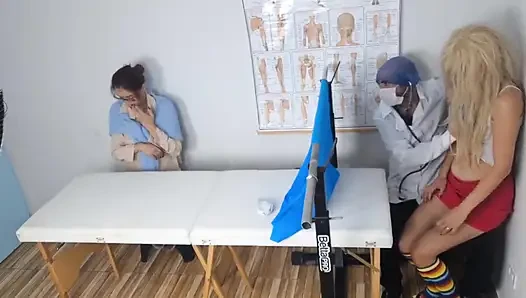 Stepmother Takes Stepdaughter to the Gynecologist for the First Time!