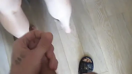 Blowjob after sitting on cock riding and ending doggy style sex 5