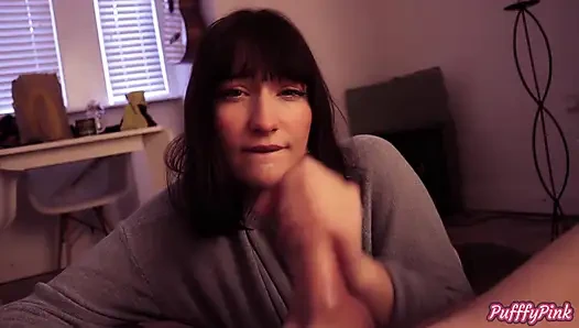 My REAL Best Friend's First Blowjob