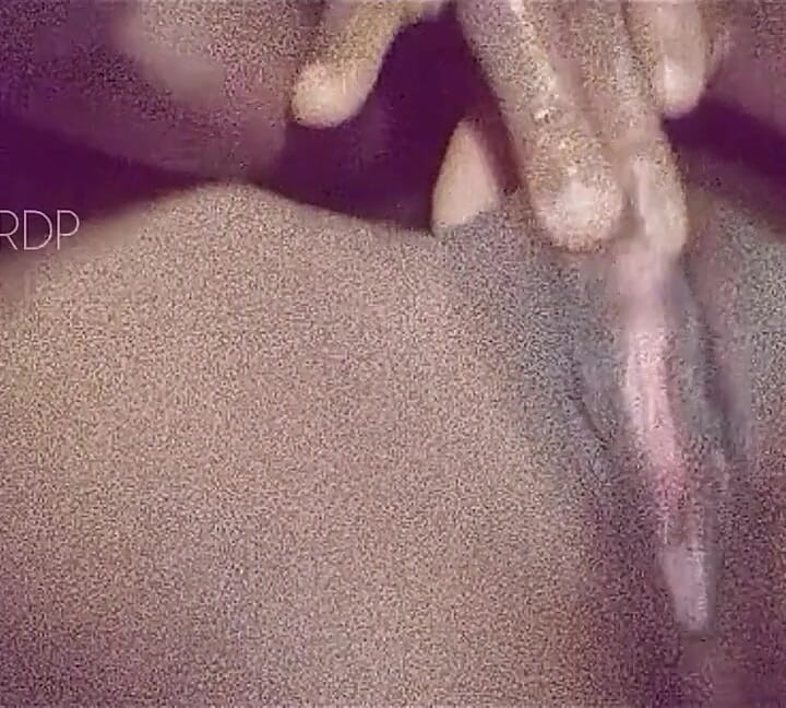 Slim African Baddie Squirting Over Her Pussy While Masturbating on Her Private Time