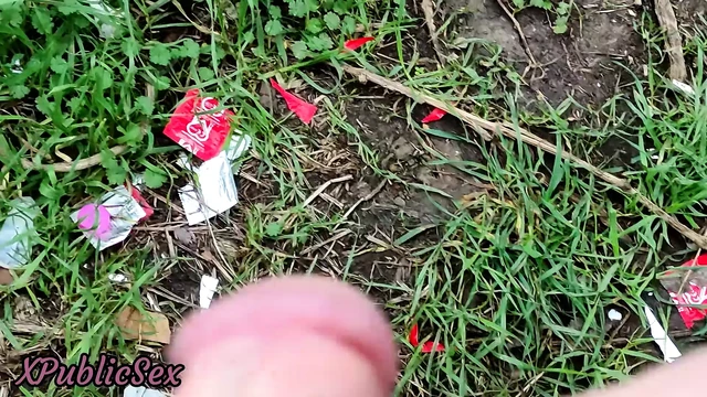 Outdoor Masturbation - I Touch My Cock Outdoors
