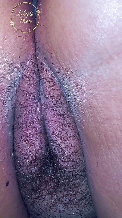 A lustful masseur caught the MILF off guard and licked her all over from behind, exploring her hairy pussy