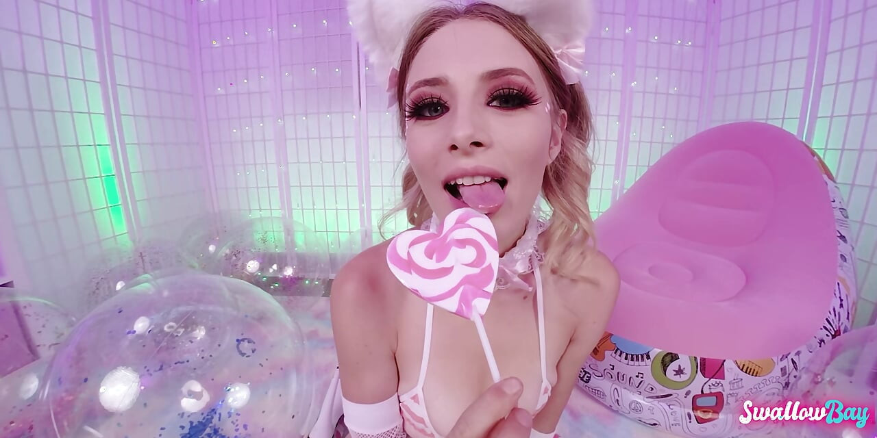 Kyler Quinn Licking and Sucking Big Cock POV