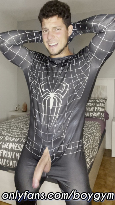 巨根がスパイダーマン😈を絶頂