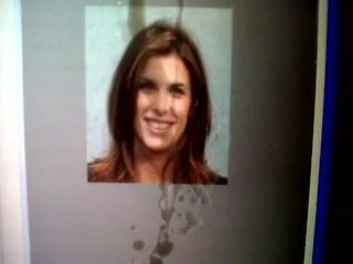 射精向elisabetta canalis致敬