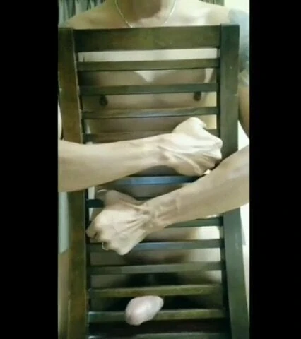 CHAIR fuck and CUM