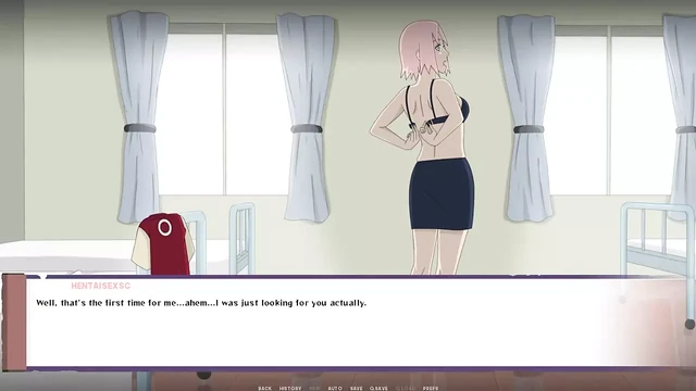 Naruto - Shinobi Forged Bonds - Part 2 Sakura Undressing by Hentaisexscenes