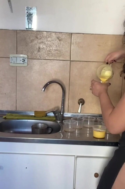 Cooking with Little Clothing