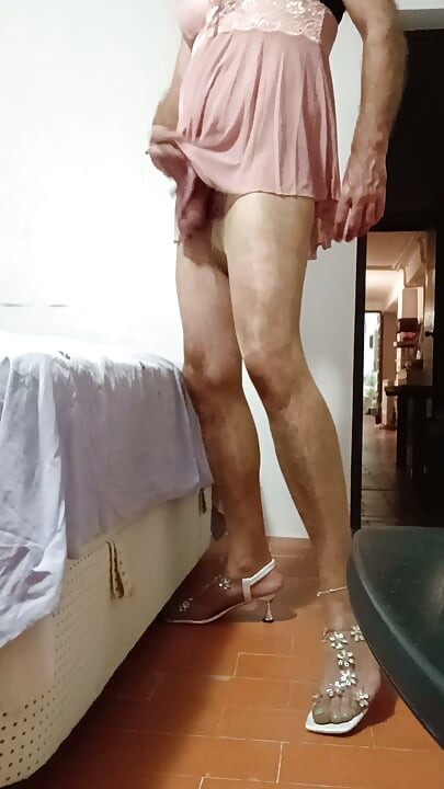Crossdressing at home - Friday night