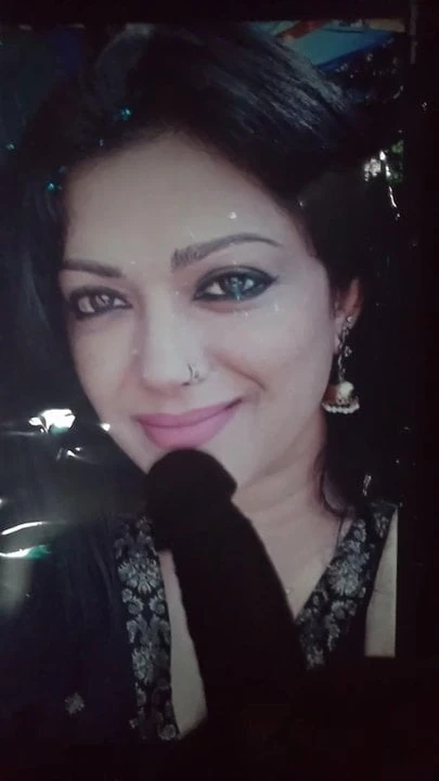 Cum blast on hot mallu milf aunty Jennifer Antony