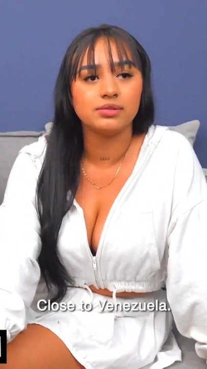 I showed this BUSTY 18YO LATINA what her BOYFRIEND could never afford in New York - Latina Casting | Clip 1