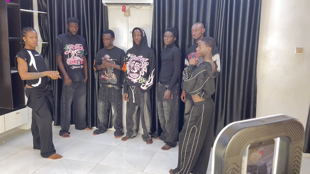 Behind the Scenes All Black Men Party Part 1