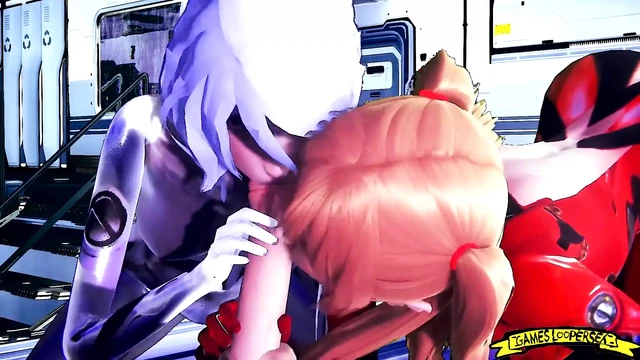 Nerv Dual Blowjob - 3D Animation