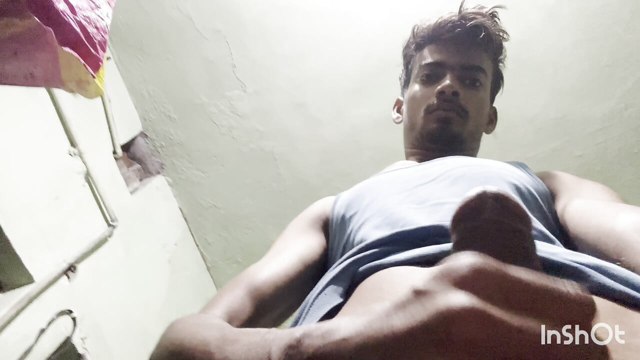 Indian boy masterbation in a room full enjoy