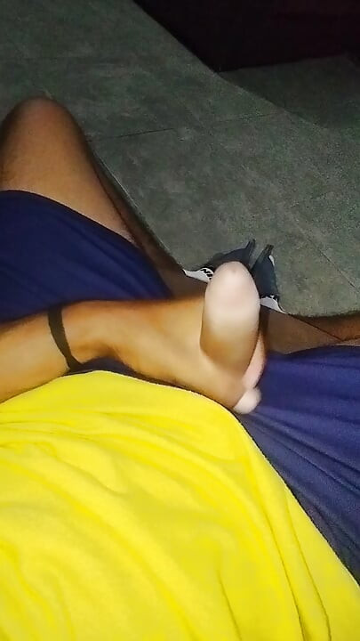 I Put Myself in Relaxing Mode on My Couch