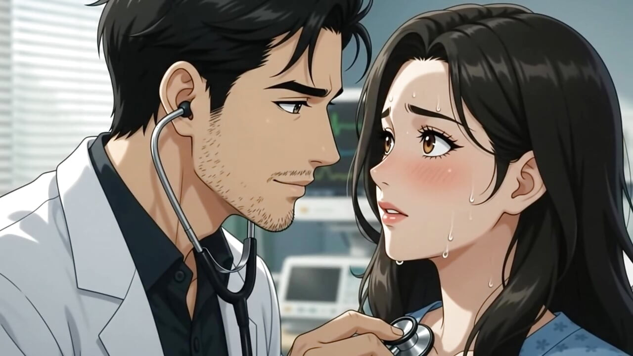 Horny doctor seduce milf and fuck her ass hard