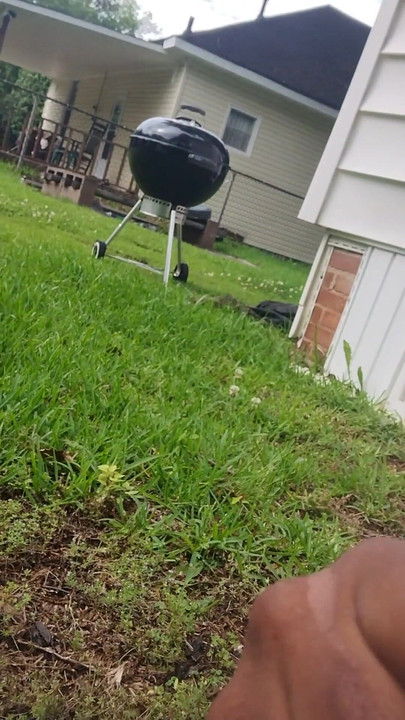 Mitchell Clayton aka Mr. Majic aka Chef Clayton's relaxing Friday outside. | Clip 1