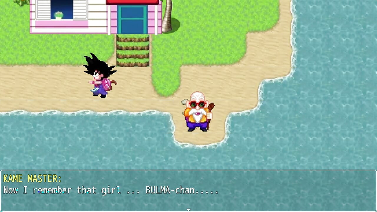 Kame Paradise - Roshi Fucking Panchy at Bulma's House