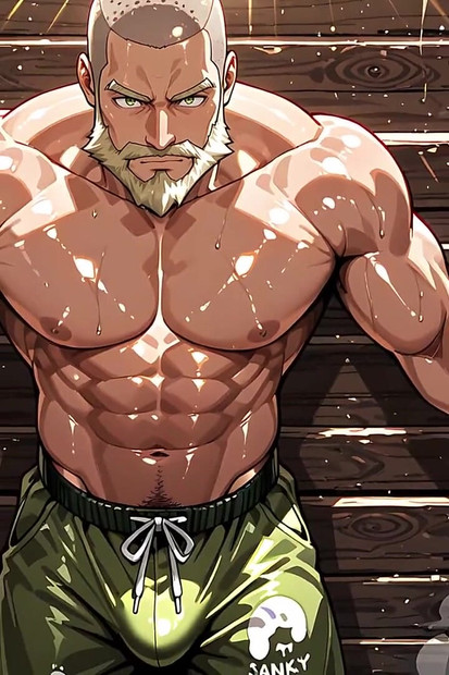 Ai Shirtless Hunks with Bulges