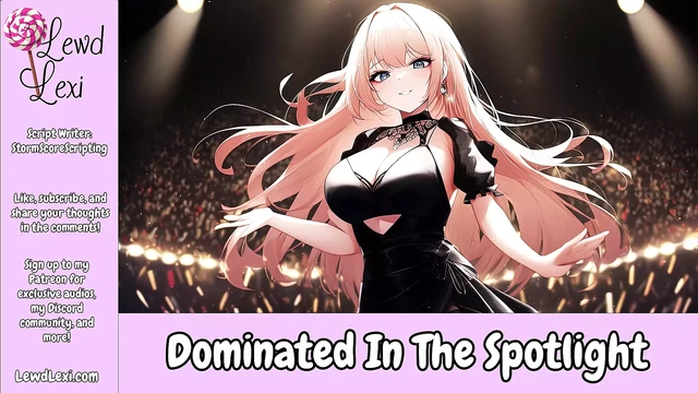Dominated In The Spotlight - Exhibitionist Erotic Audio For Men