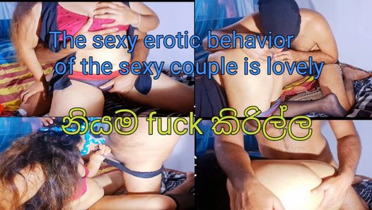 El comportamiento erótico sexy de la pareja sexy es encantador