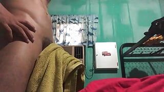 my stepbrother dances for me in the morning. He has a hard cock and is naked - Jovenpoder