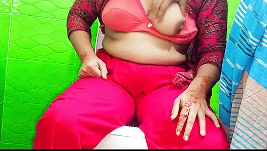 Stepsister Nadiya is surprised by her stepbrother's big cock and he fucks her big pussy while they are home alone