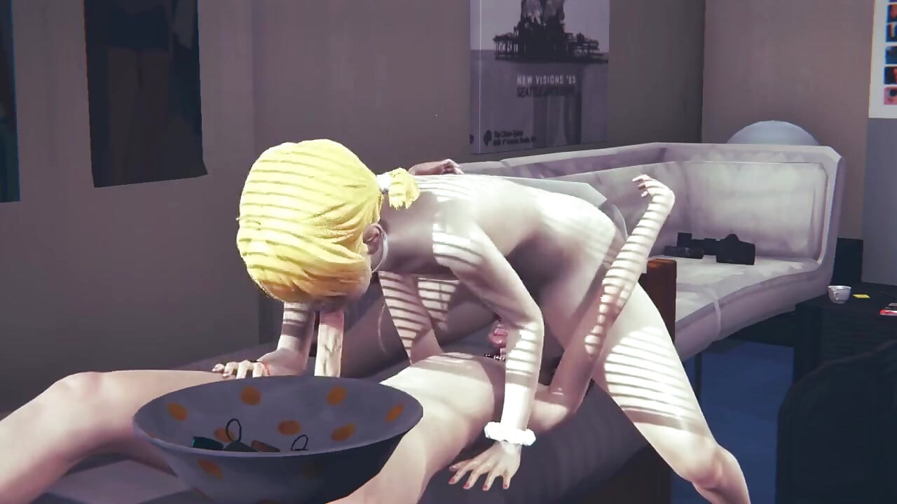Yaoi Femboy - Sex în trei fer hardsex cu 2 băieți