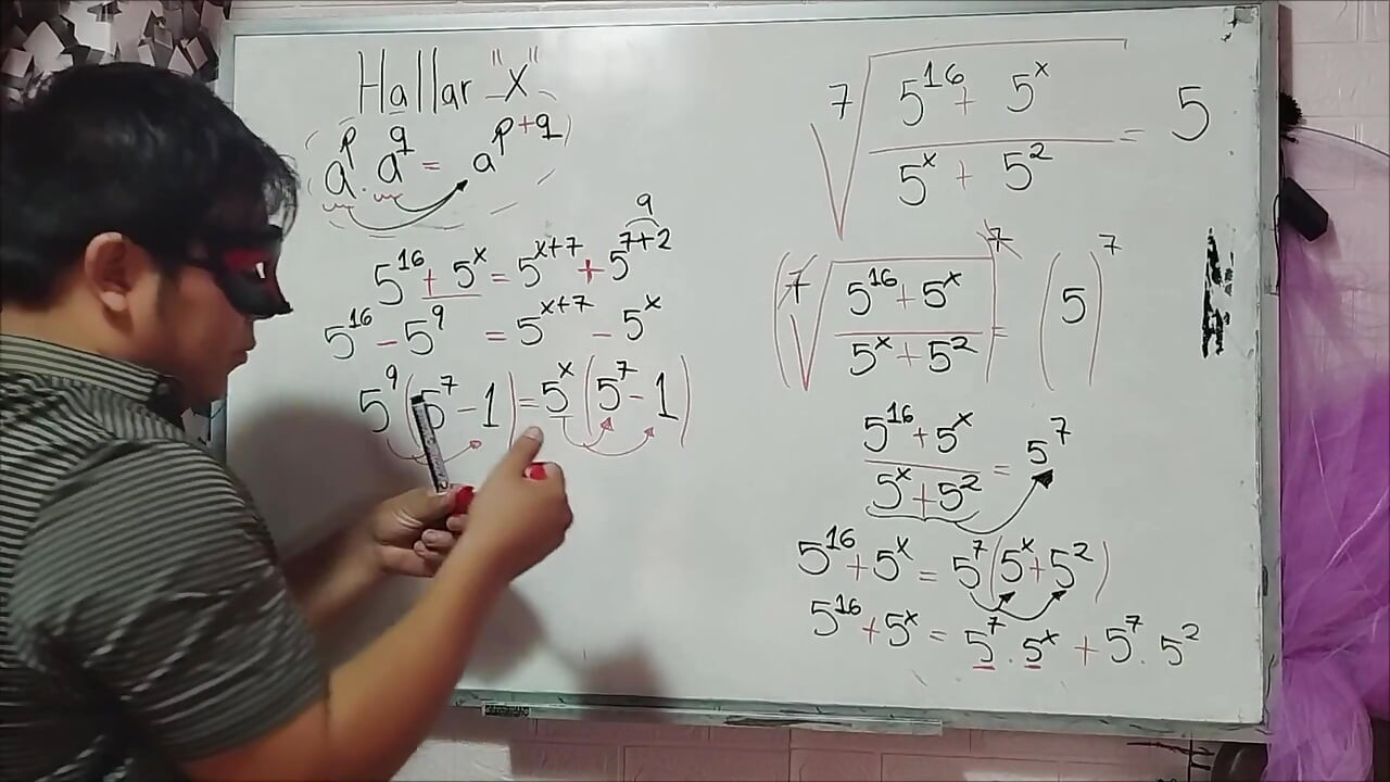 23 Algebra: Radiation Exercise - Sexual Mathematics