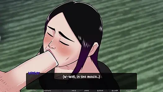 Kötülüğün şafağı: utangaç kız, üniversite kütüphanesinde büyük yaraklı sakso bölüm 24