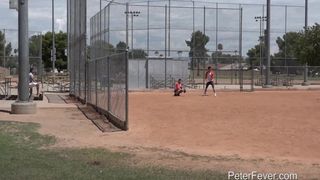 Ken Ott and Gabriel play baseball and fuck