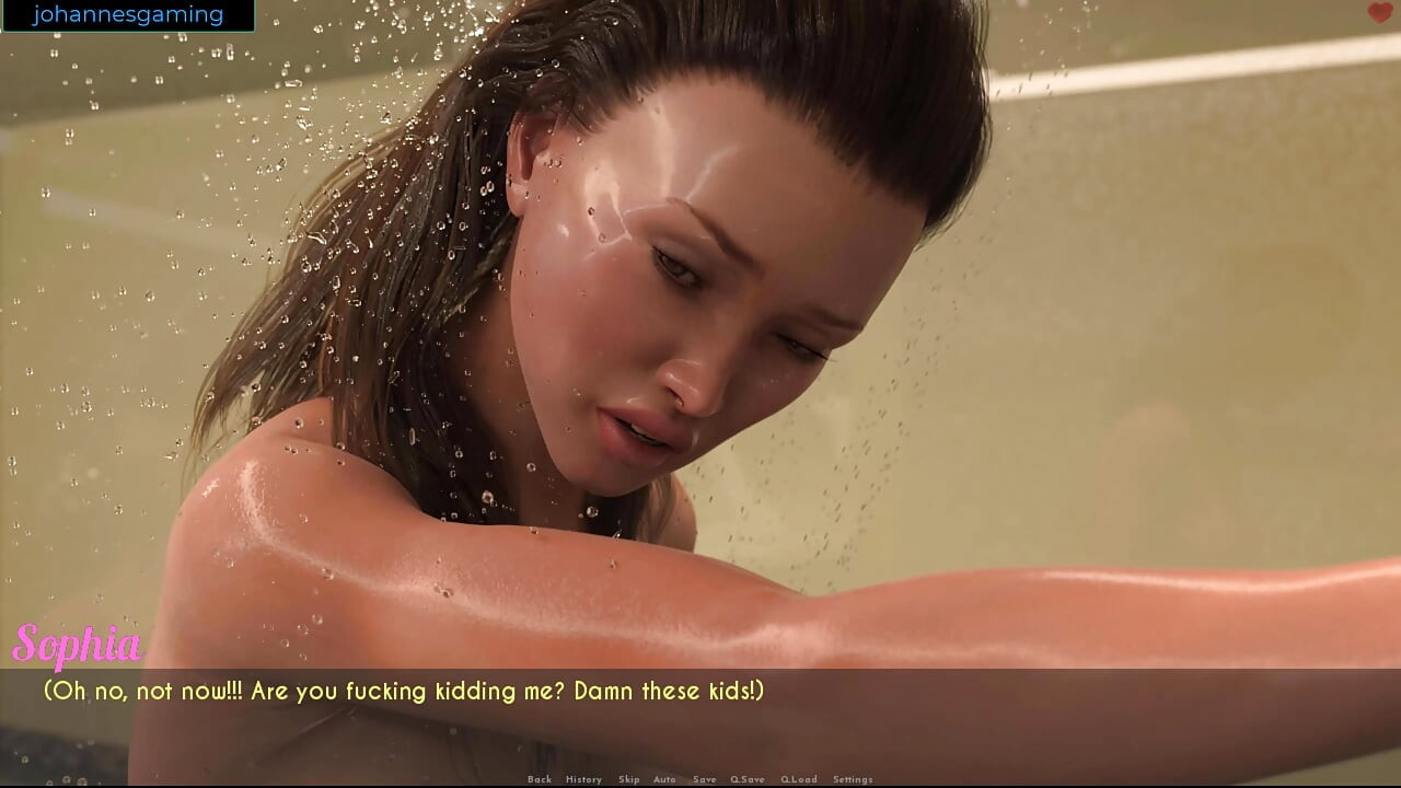 AWAM - Onanerer i dusjen etter å ha sett porno.