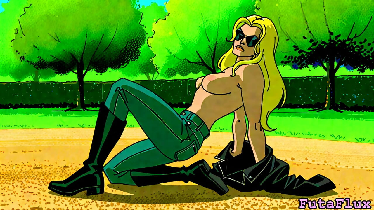 Futanari Carol Danvers - masturbiranje, cumshots, selfsucking i još mnogo toga!