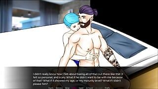 De lust van een sissyboy #13 - Blake neukte Ash onder de douche