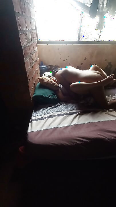 My stepdad licks my pussy before fucking me hard in his wife's bed, stepdaughter won't stop moaning