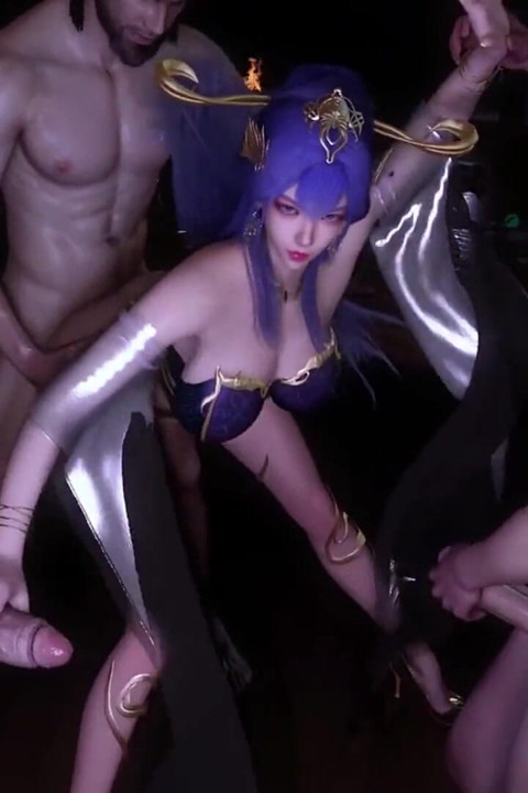 Queen que el sea renderizado - animación 3D