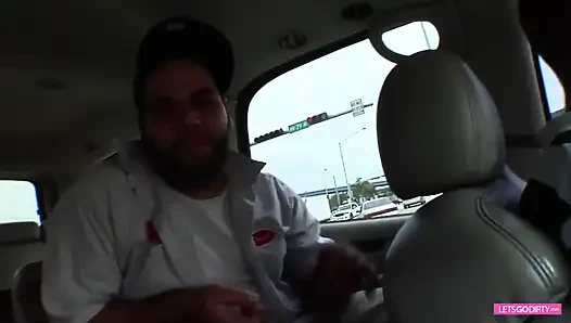 Header mag es, tief zu lutschen und ihre gesichtsbesamung zu bekommen