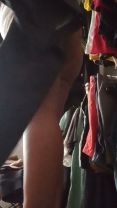 my wife likes me to record her doing the cleaning or fixing the room | Clip 2