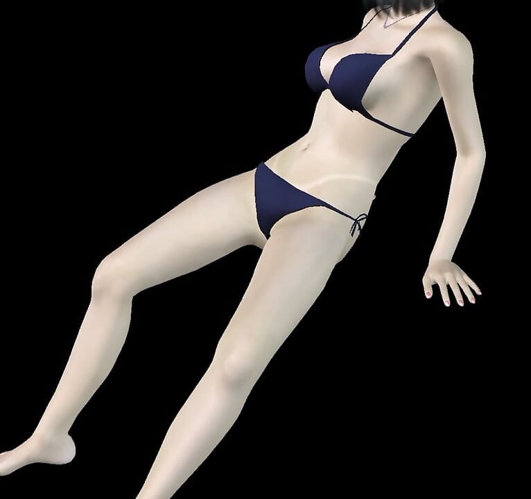 Animado pornô 3D - menina muito bonita se masturbando com banana até o orgasmo