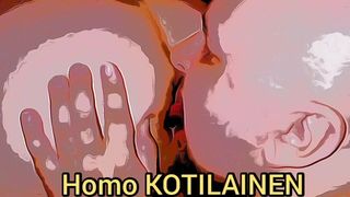 Vidéo animée de Homo kotilainen.