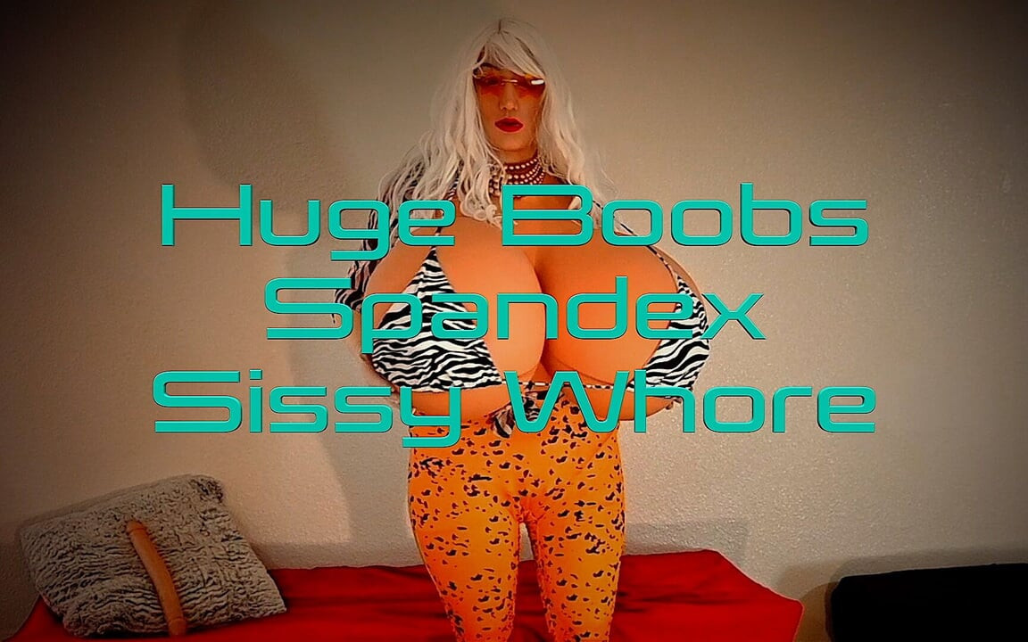 Ogromne sise spandex sissy kurva